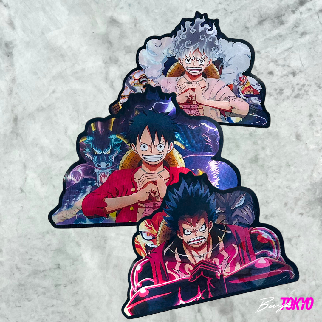 One Piece Luffy Gear 4 Stickers , gears 4 luffy 