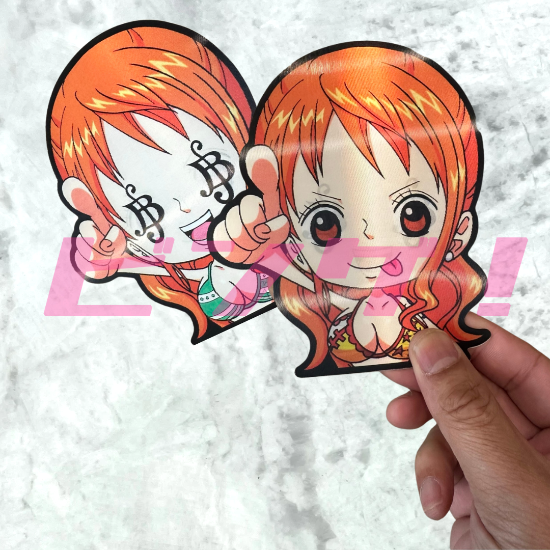 Luffy Zoro Sanji Motion Lenticular Sticker