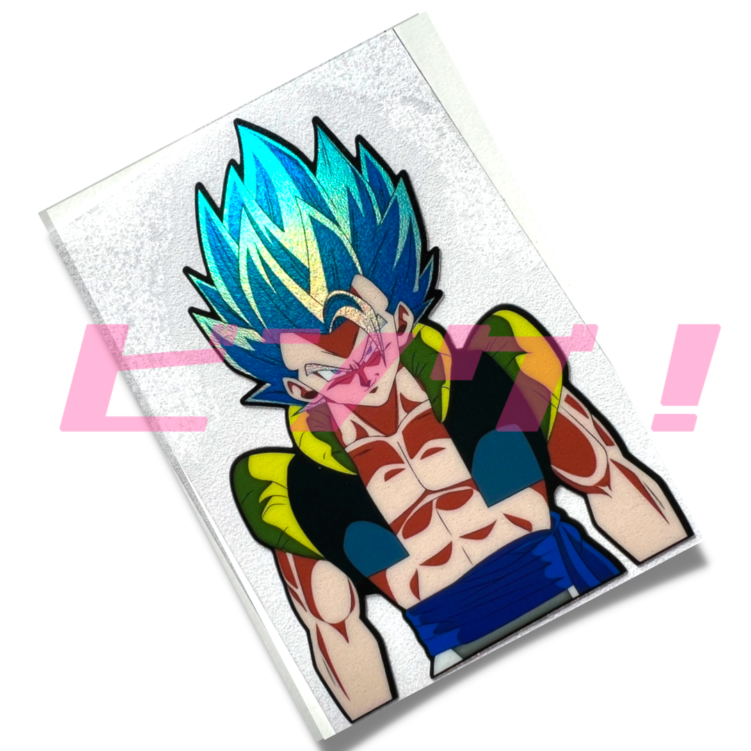Dragon Ball Sticker Super Sayajin Blue Vegeta Hero Anime Decal