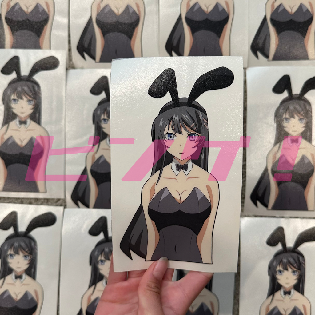 Mai Sakurajima Bunny Sticker – BingeTokyo.jp