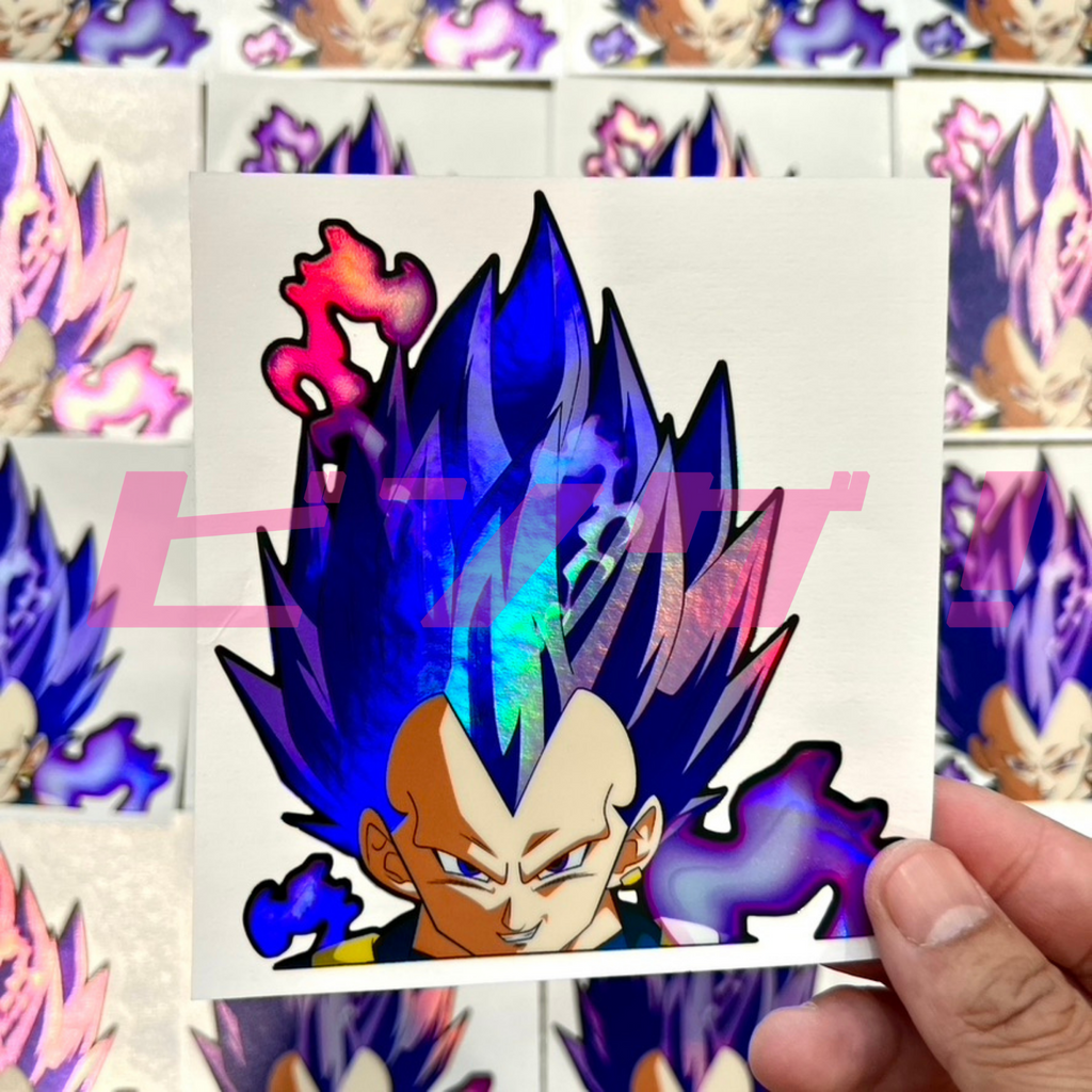 Mecha Vegeta Sticker for Sale by Anime and More