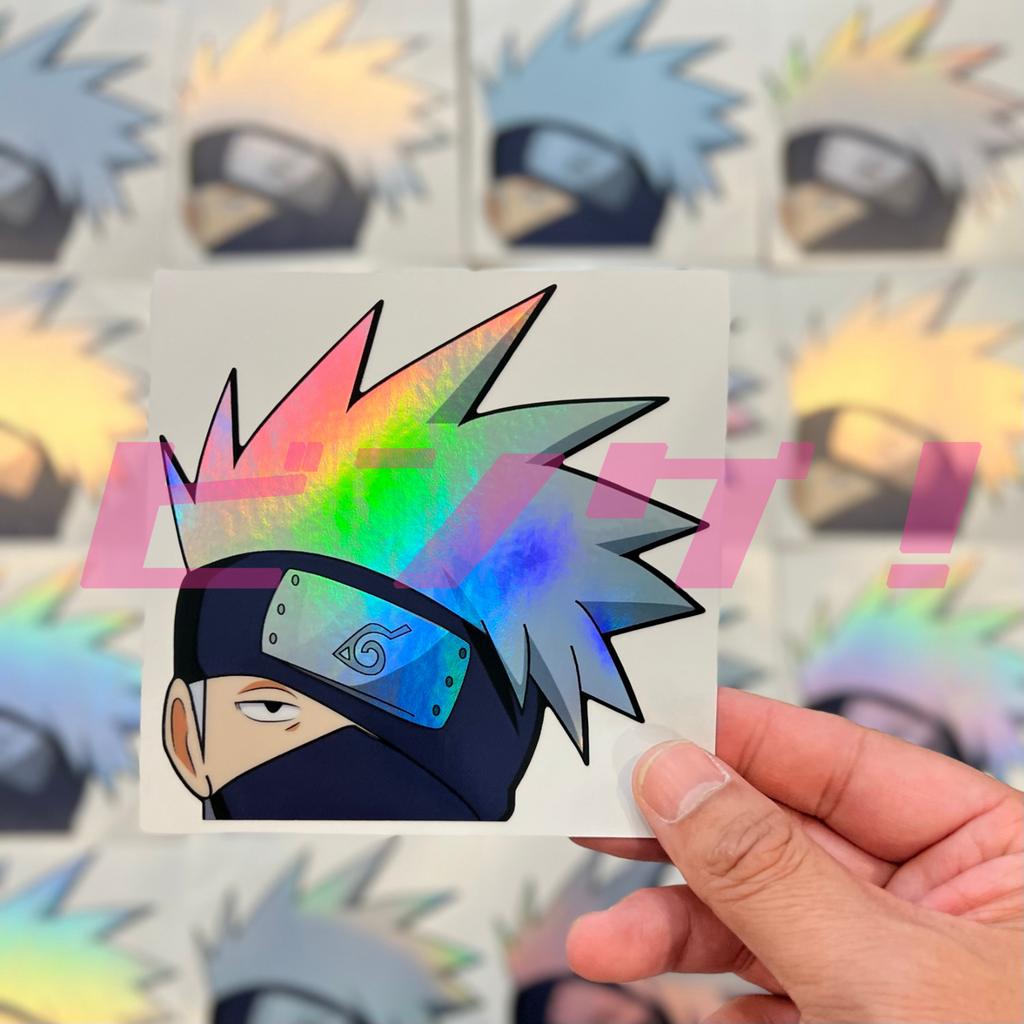 Chibi Naruto Peeker Sticker
